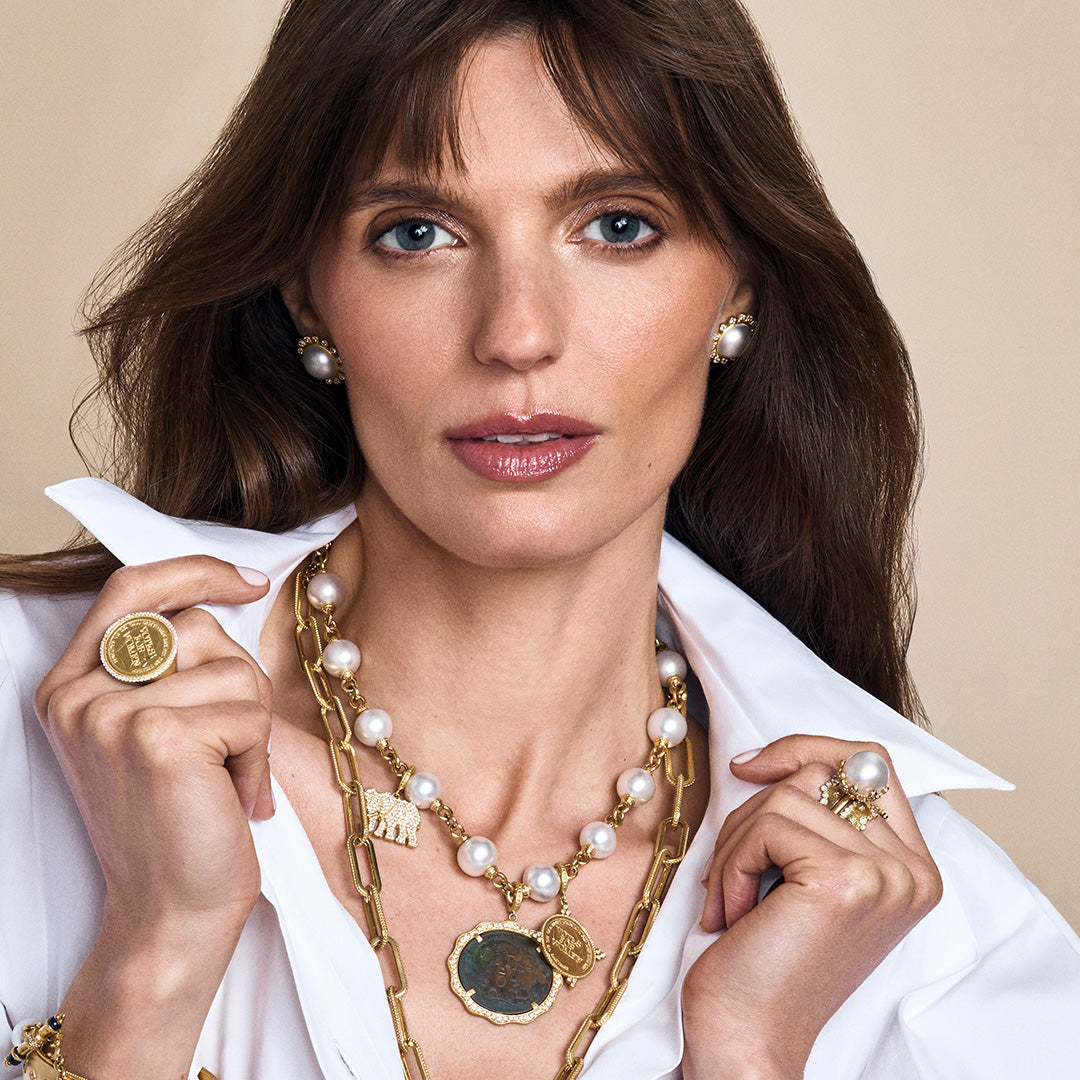 South Sea Pearl Toggle Necklace