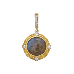 Tanya Farah Fine Jewelry | Labradorite Granule Diamond Enhancer